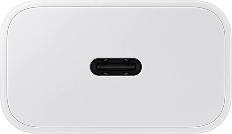 Мережевий зарядний пристрій Samsung EP-T2510XWEGEU White, 25W + кабель USB Type-C - мініатюра 4