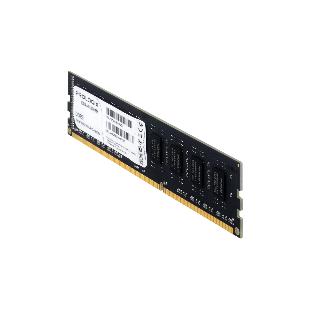 Модуль пам`ятi DDR3 8GB/1600 Prologix (PRO8GB1600D3) - мініатюра 3
