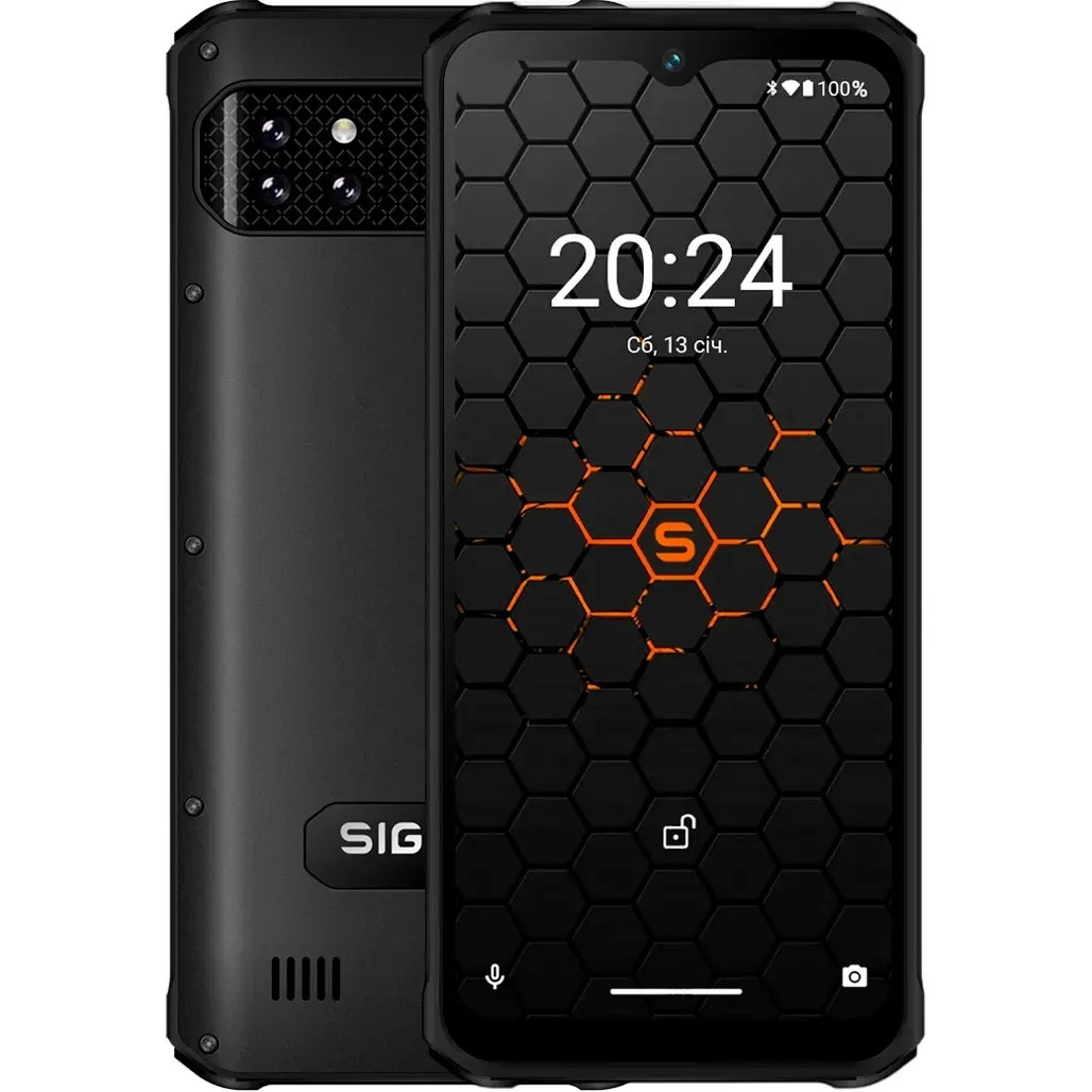 Смартфон Sigma mobile X-treme PQ56 Dual Sim Black - зображення 1