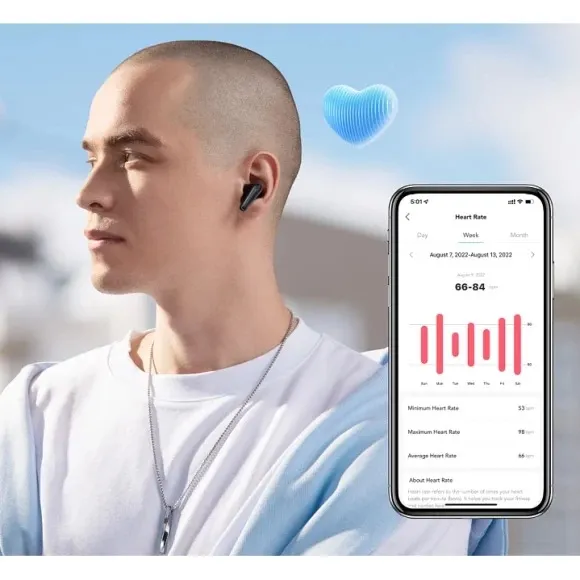 Bluetooth-гарнітура Anker SoundCore Liberty 4 Midnight Black (A3953G11) - мініатюра 8
