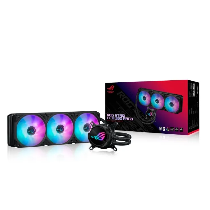 Система водяного охолодження Asus ROG Strix LC III 360 ARGB (90RC00T1-M0UAY0) - мініатюра 6