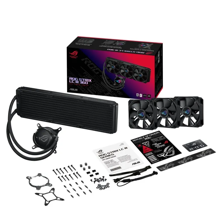 Система водяного охолодження Asus ROG Strix LC III 360 (90RC00T0-M0UAY0) - мініатюра 7