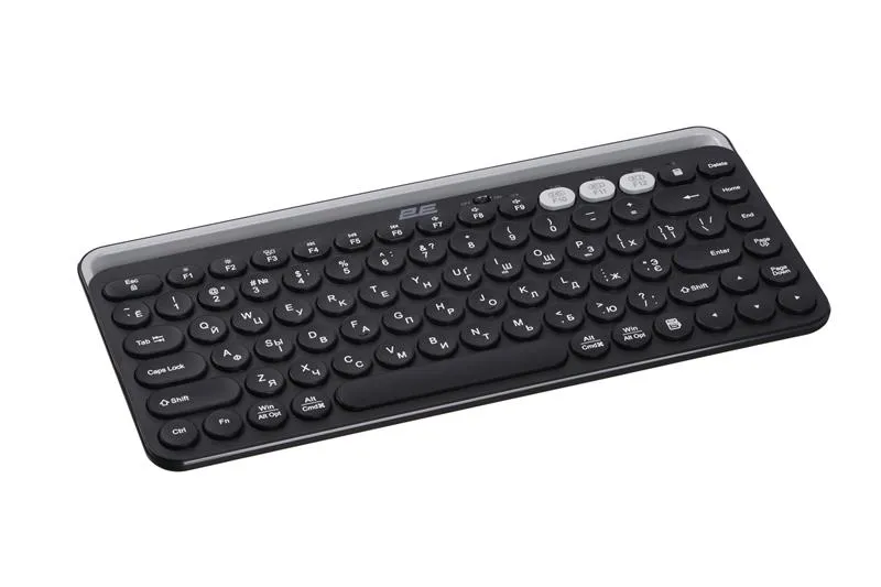 Клавіатура бездротова 2E KS250 WL BT Black (2E-KS250WBK_UA) - мініатюра 6