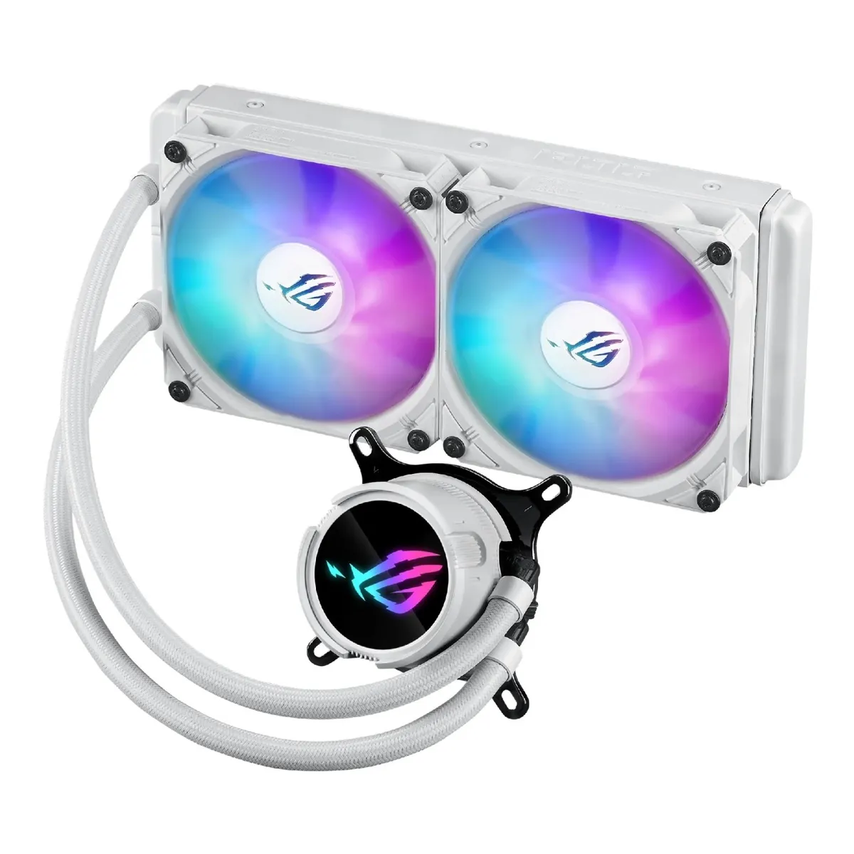 Система водяного охолодження Asus ROG Strix LC III 240 ARGB WHT (90RC00S2-M0UAY0) - мініатюра 4