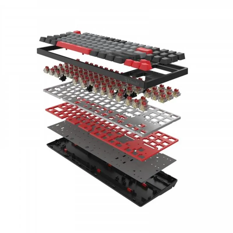 Клавіатура Bloody S87 Energy Red - мініатюра 14