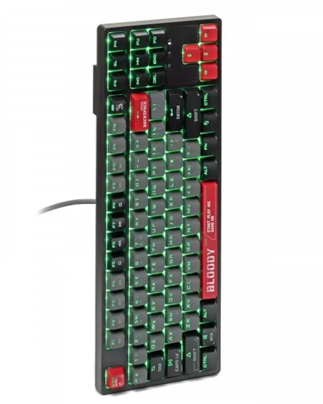 Клавіатура Bloody S87 Energy Red - мініатюра 5