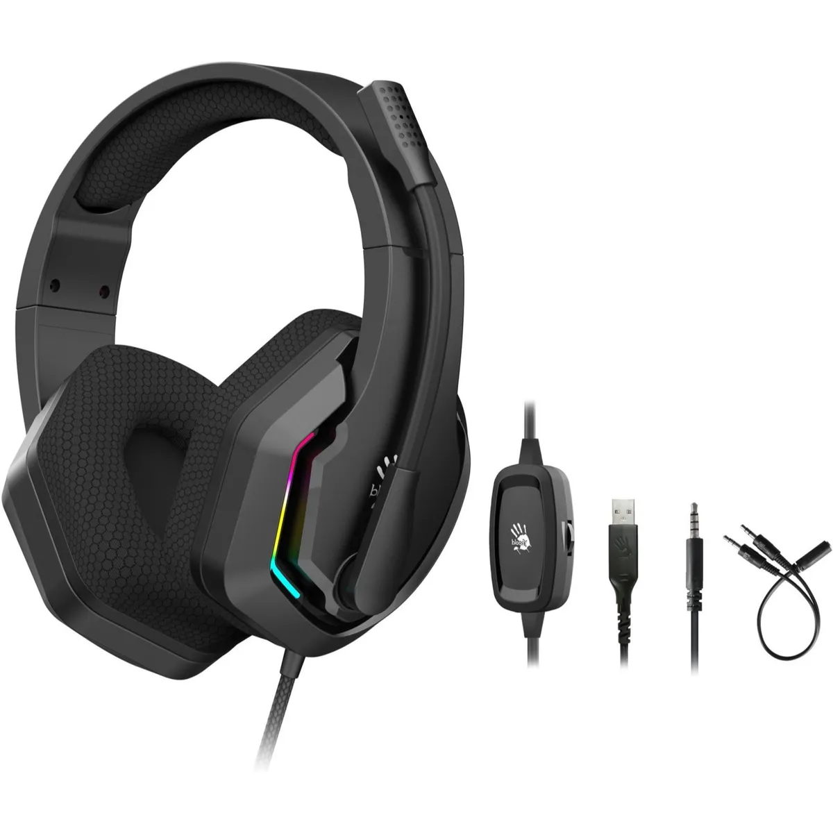 Гарнітура Bloody G260p Black - мініатюра 9