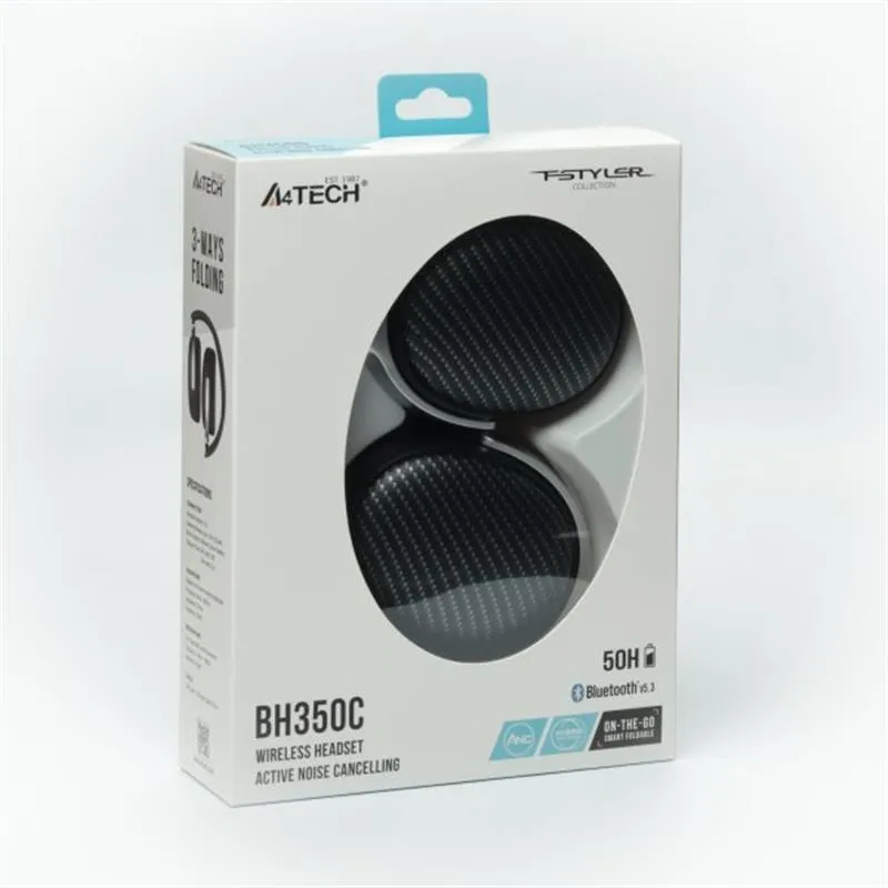 Bluetooth-гарнітура A4Tech Fstyler BH350C Black - мініатюра 7