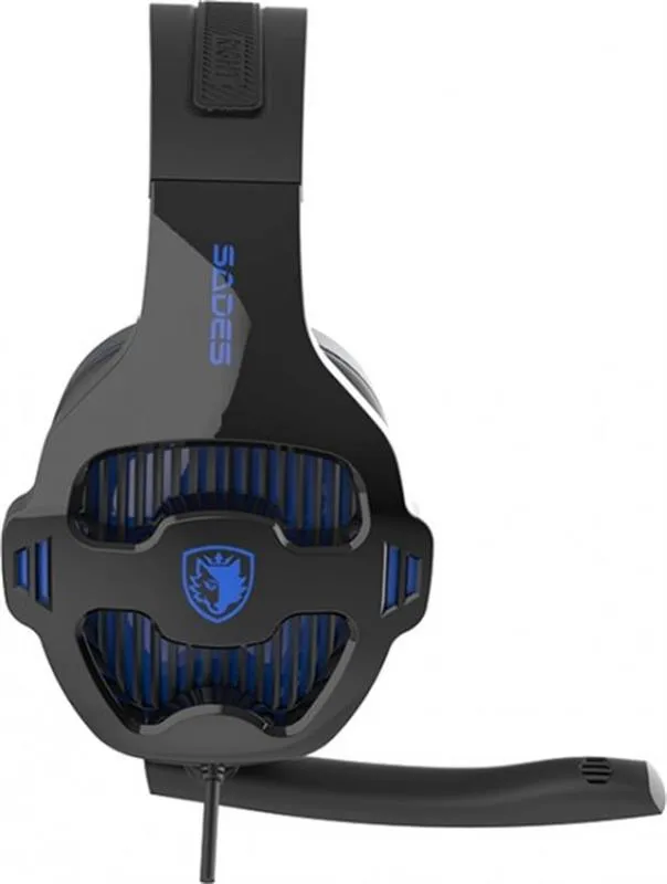 Гарнітура Sades SA-726 Ppower Black/Blue (sa726blj) - мініатюра 7