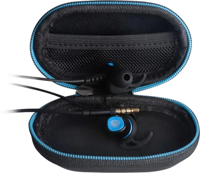 Гарнітура Sades SA-606 Wings 20 Black/Blue (sa606blj) - мініатюра 8