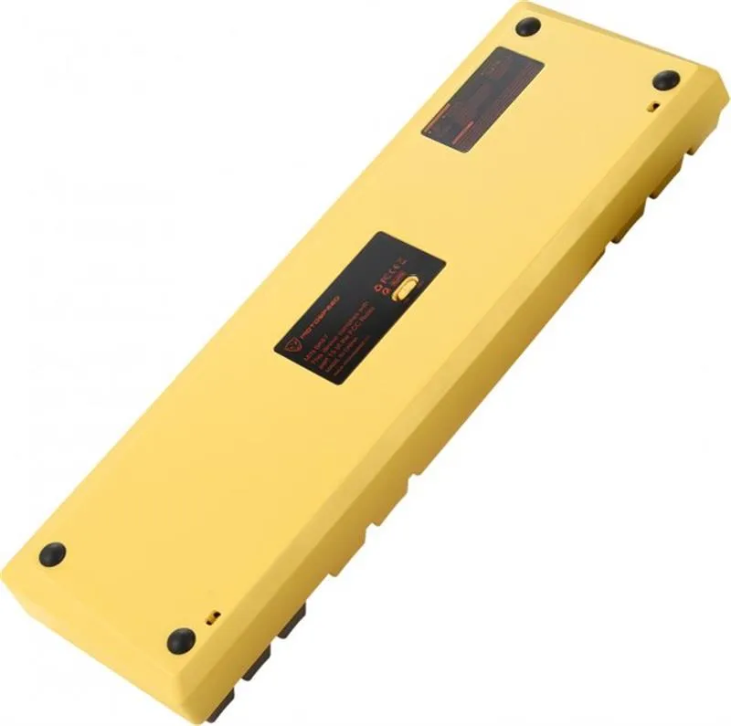 Клавіатура бездротова Motospeed BK67 Longhua Blue Yellow (mtbk67ymb) - мініатюра 6