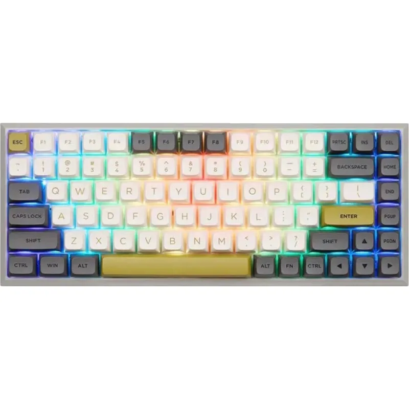 Клавіатура бездротова Motospeed SK84 Outemu Red Grey (mtsk84mr) - зображення 1