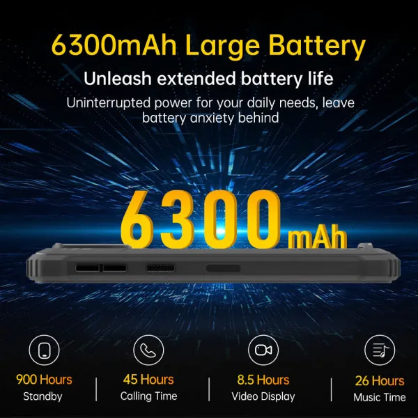 Смартфон Oukitel WP32 4/128GB Black - мініатюра 9