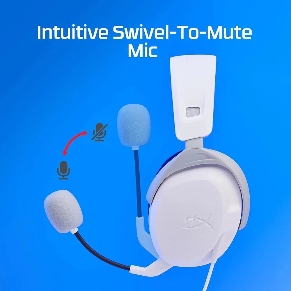 Гарнiтура HyperX Cloud Stinger 2 для PS5/PS4 White (75X29AA) - мініатюра 11