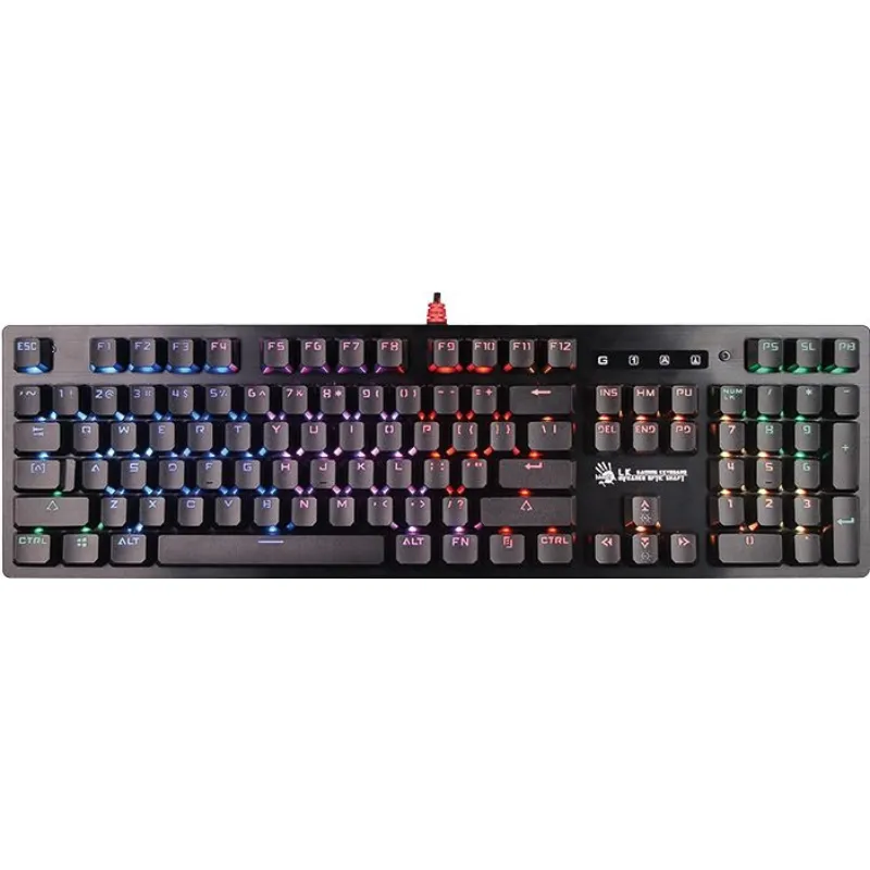 Клавіатура Bloody B820R Red SW Black - зображення 1