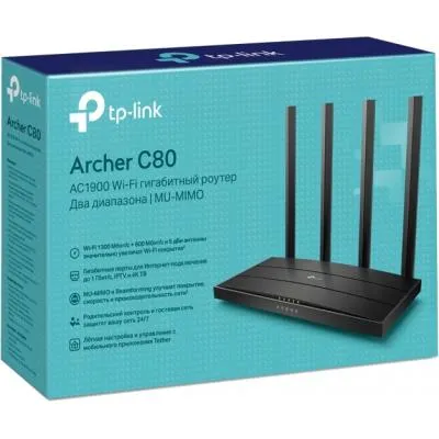 Бездротовий маршрутизатор TP-Link Archer C80 - мініатюра 4