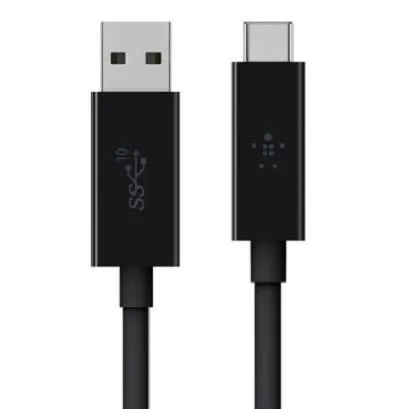 Кабель Belkin USB - USB Type-C (M/M), 1 м Black OEM (F2CU029bt1M-BLK)_OEM - мініатюра 2