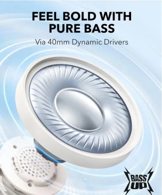 Bluetooth-гарнітура Anker SoundCore H30i White (A3012G21) - мініатюра 10