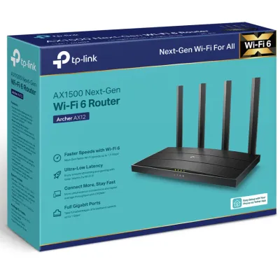 Маршрутизатор TP-Link ARCHER-AX12 - мініатюра 4
