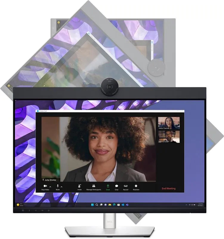 Монітор Dell 23.8" P2424HEB (210-BKVC) IPS Black/Silver - мініатюра 4