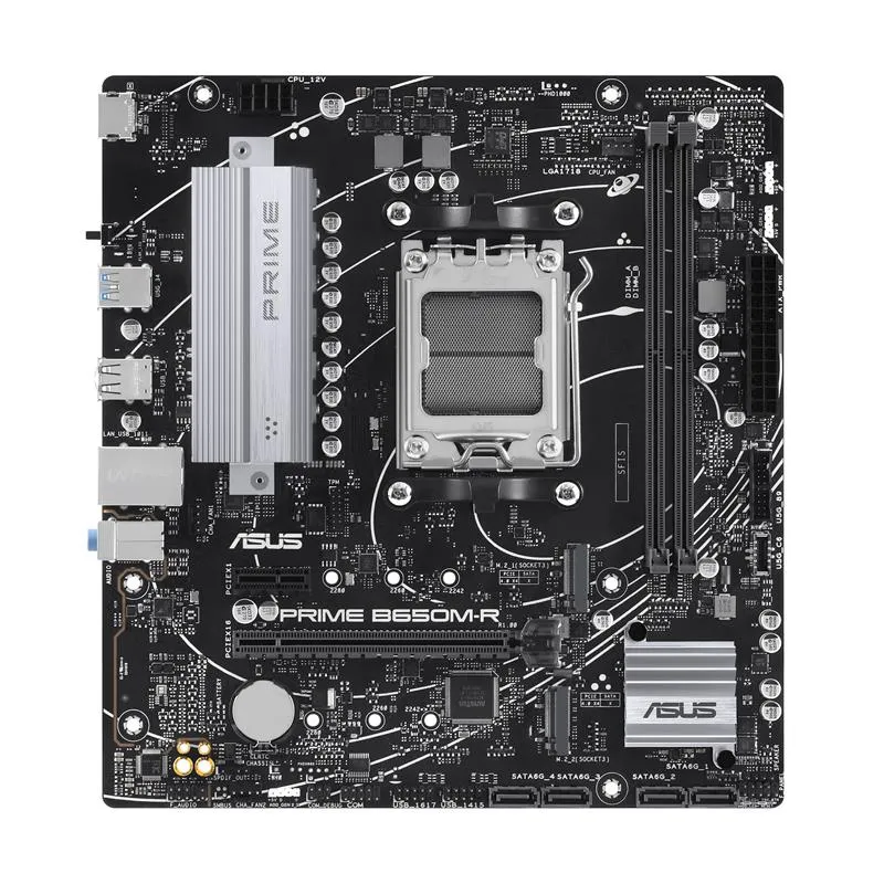 Материнська плата Asus Prime B650M-R Socket AM5 - мініатюра 2