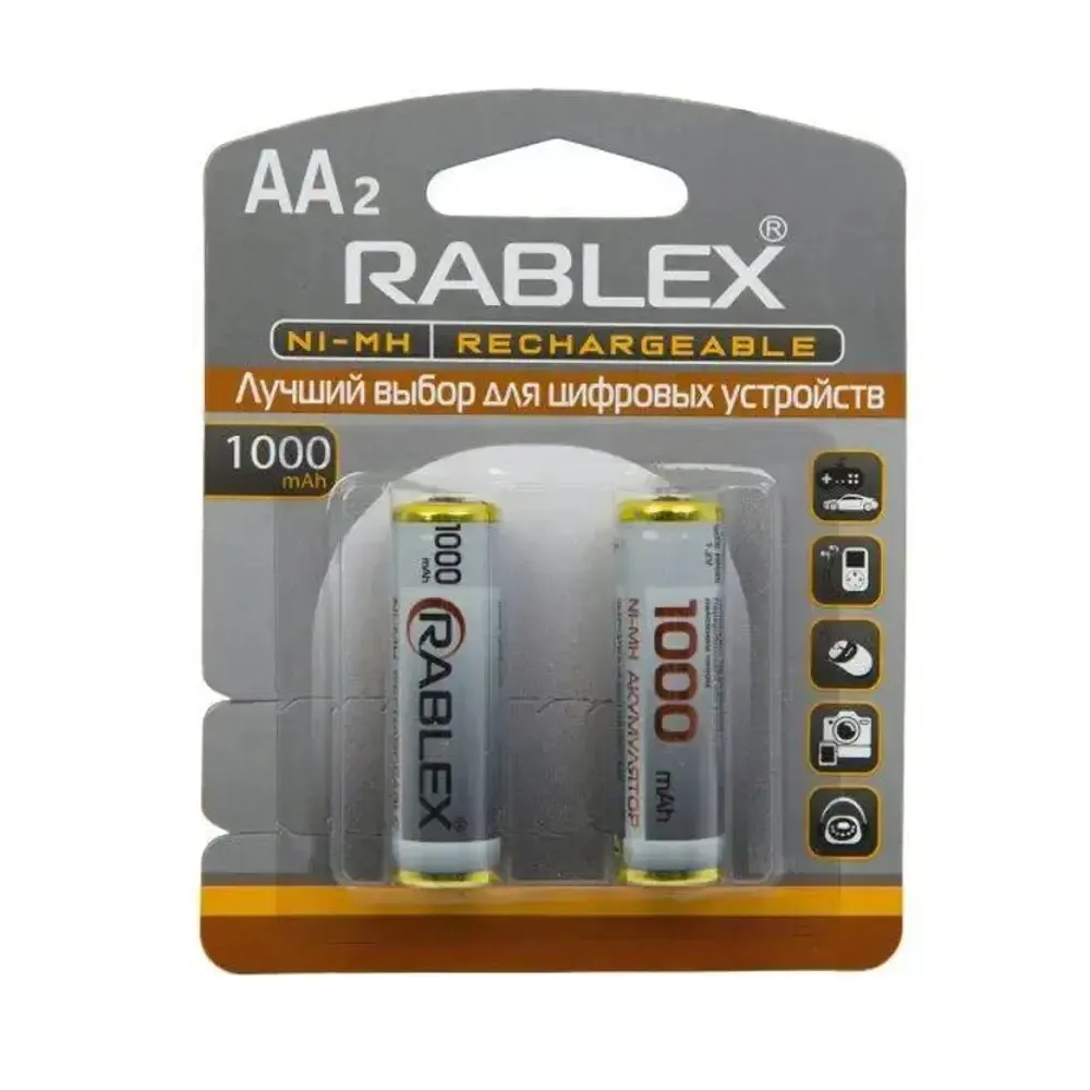 Акумулятор Rablex AA (R6)  1000mAh - зображення 1