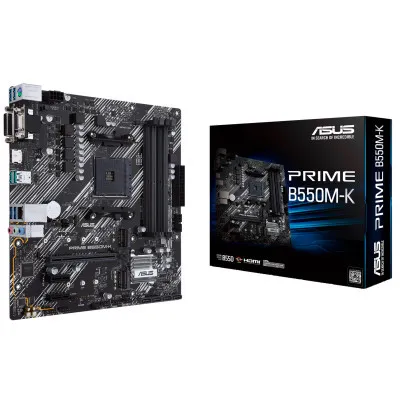 Материнська плата Asus Prime B550M-K Socket AM4 - мініатюра 2