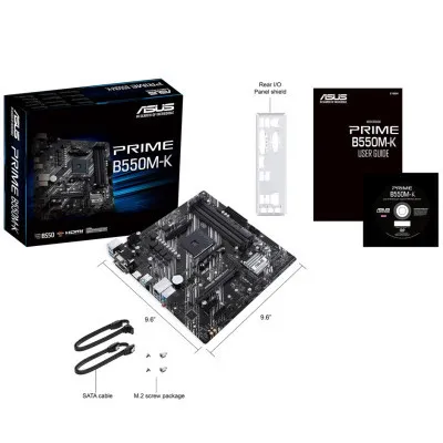 Материнська плата Asus Prime B550M-K Socket AM4 - мініатюра 6