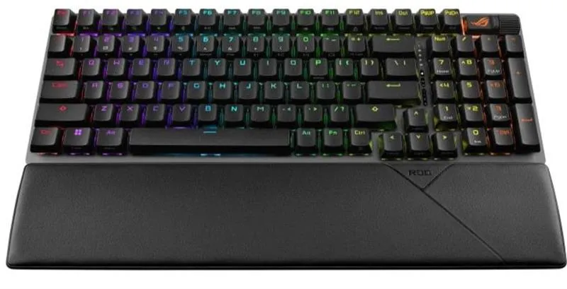 Клавіатура бездротова Asus ROG Strix Scope II 96 RGB NX Wireless Black (90MP037A-BKUA01)  - мініатюра 4
