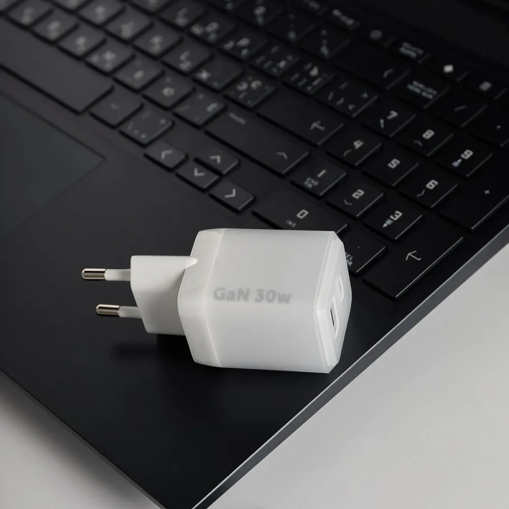 МЗП Proove Pure GaN Plus 30W (Type-C + USB) (black) - мініатюра 10