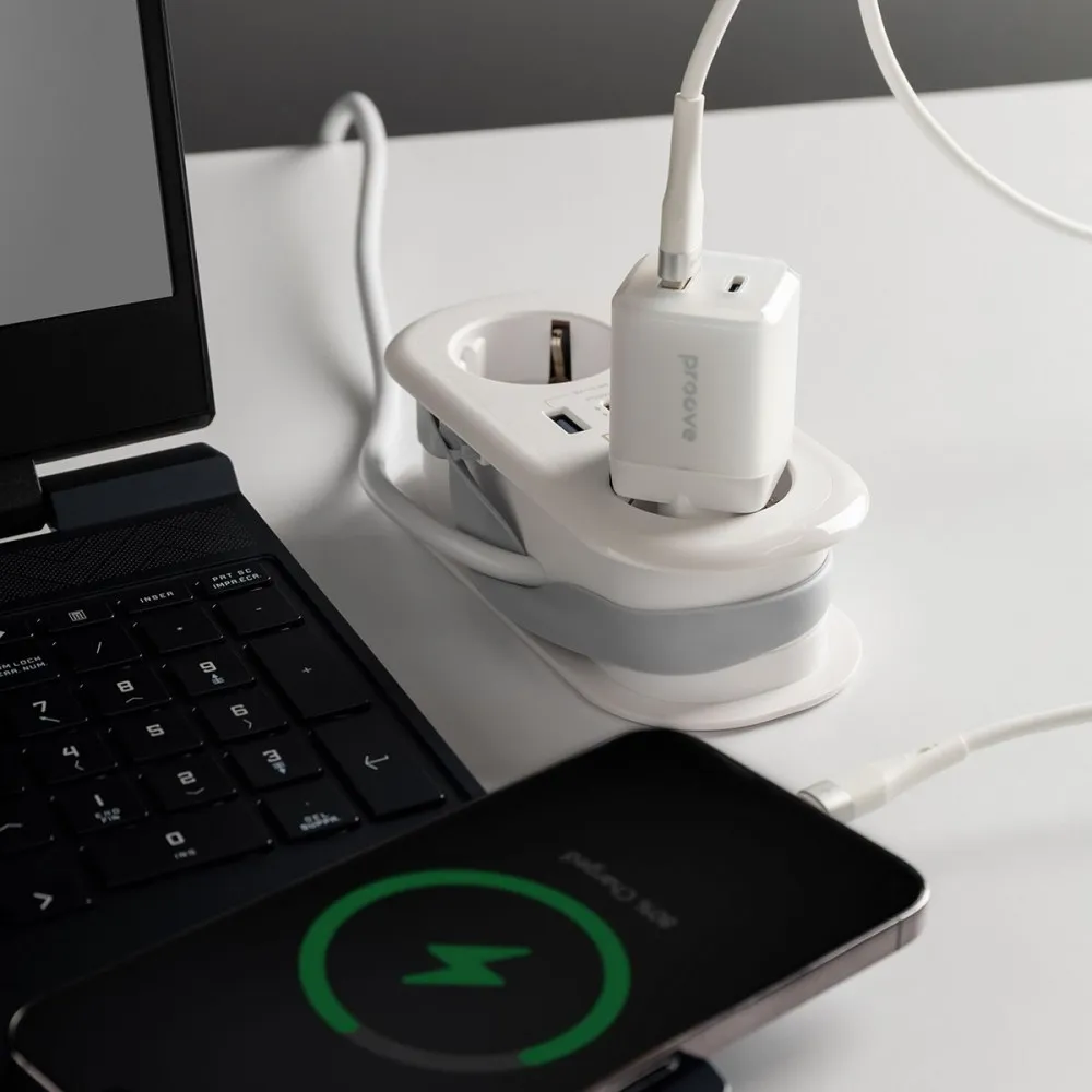 МЗП Proove Pure GaN Plus 30W (Type-C + USB) (black) - мініатюра 11