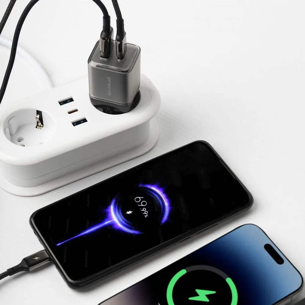МЗП Proove Pure GaN Plus 30W (Type-C + USB) (black) - мініатюра 15