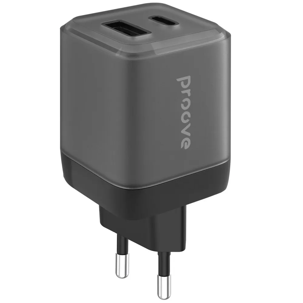 Мережевий ЗП Proove Pure GaN Plus 30W 2USB (USB-C+USB) Black (WCPU30111201) - мініатюра 4