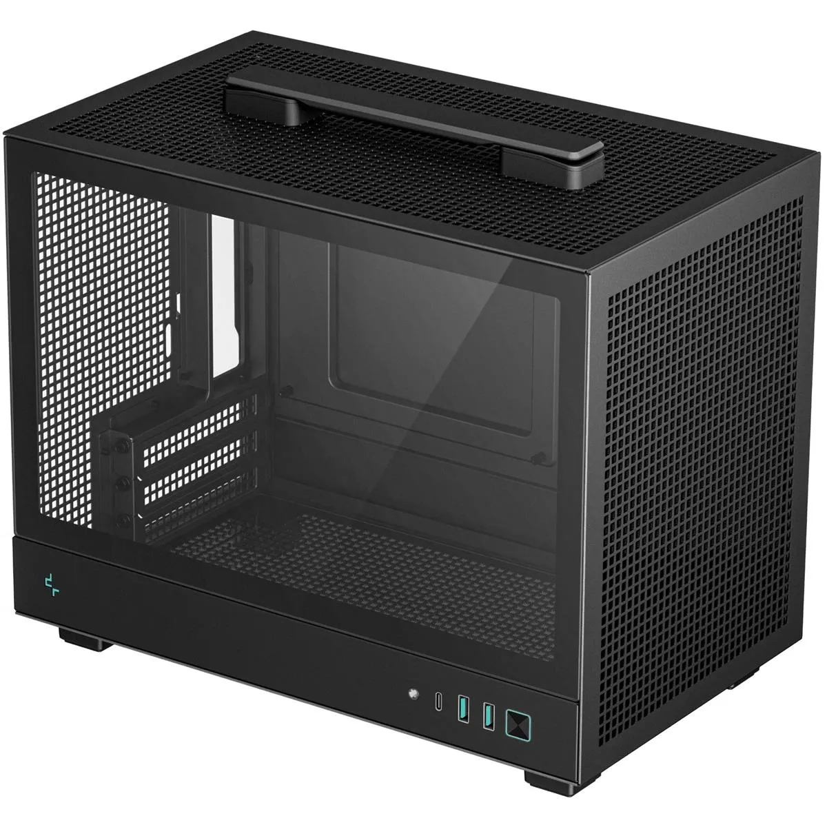 Корпус DeepCool CH160 Black (R-CH160-BKNGI0-G-1) без БЖ - зображення 1