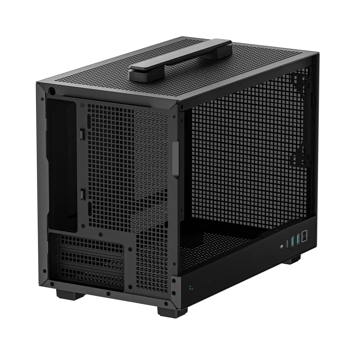 Корпус DeepCool CH160 Black (R-CH160-BKNGI0-G-1) без БЖ - мініатюра 7