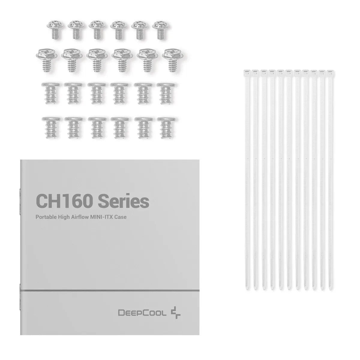 Корпус DeepCool CH160 White (R-CH160-WHNGI0-G-1) без БЖ - мініатюра 11