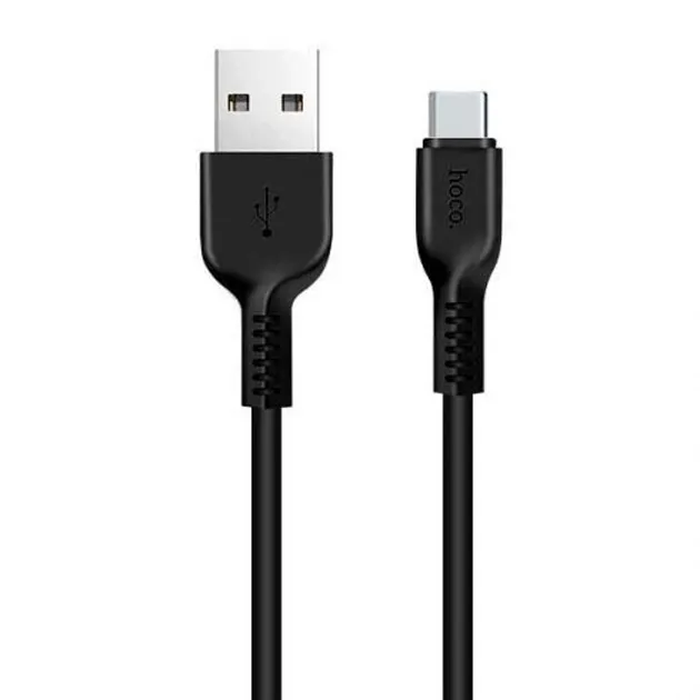 Кабель Hoco X13 Easy Charged USB - USB Type-C (M/M), 1 м, Black (D22973) - зображення 1