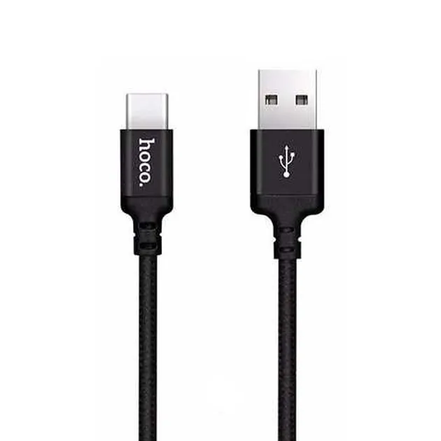 Кабель Hoco X14 Times Speed USB - USB Type-C (M/M), 1 м, Black (D23161) - зображення 1