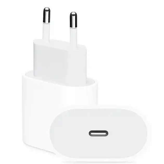 Зарядний пристрій Apple (1USB-C 20W) White copy (S17519) - зображення 1