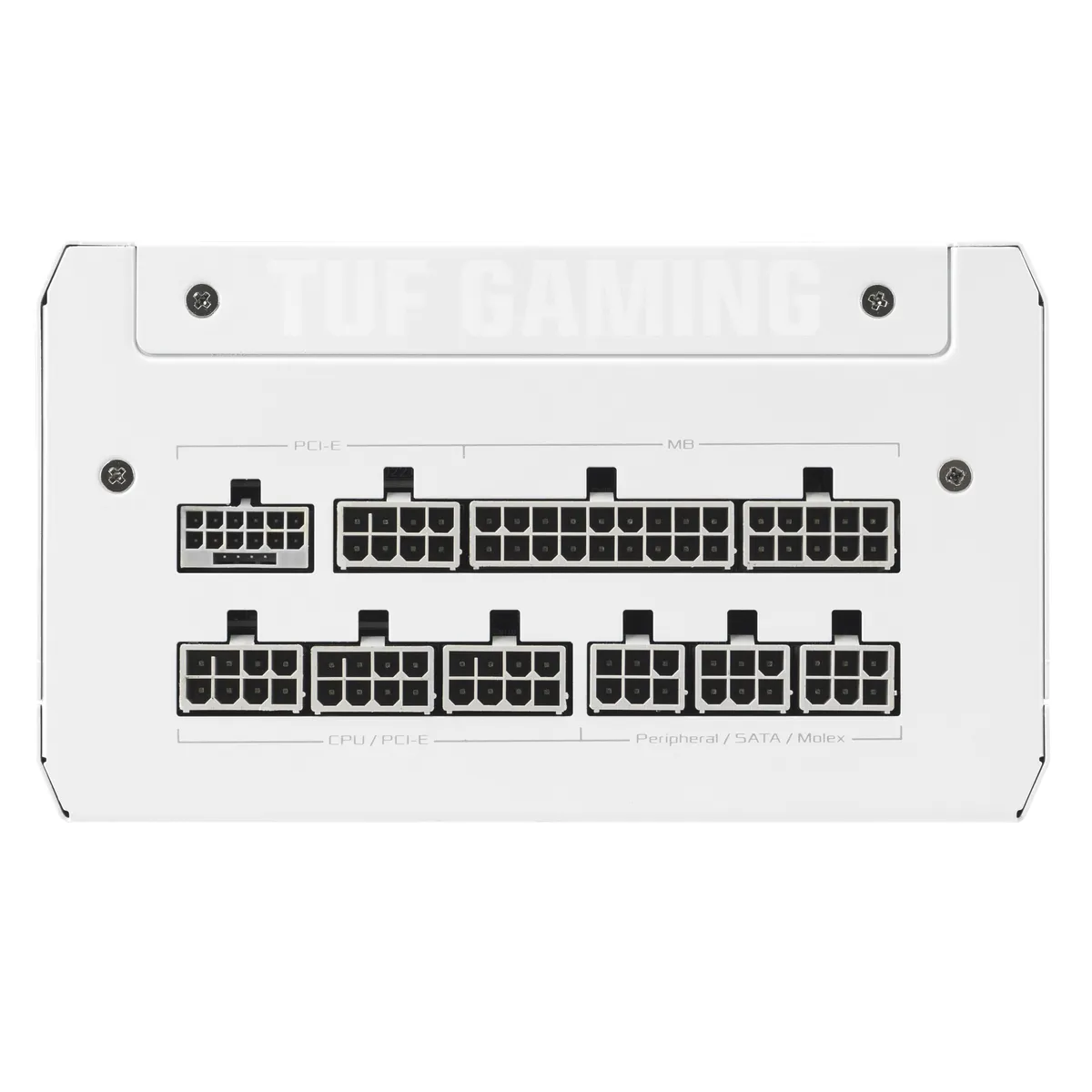 Блок живлення Asus TUF-GAMING-1000G-WHITE PCIE5 1000W Gold (90YE00S5-B0NA00) - мініатюра 11