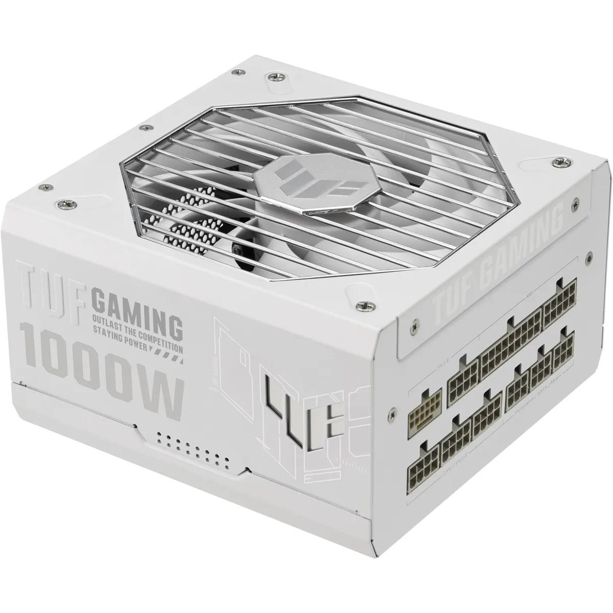 Блок живлення Asus TUF-GAMING-1000G-WHITE PCIE5 1000W Gold (90YE00S5-B0NA00) - мініатюра 13