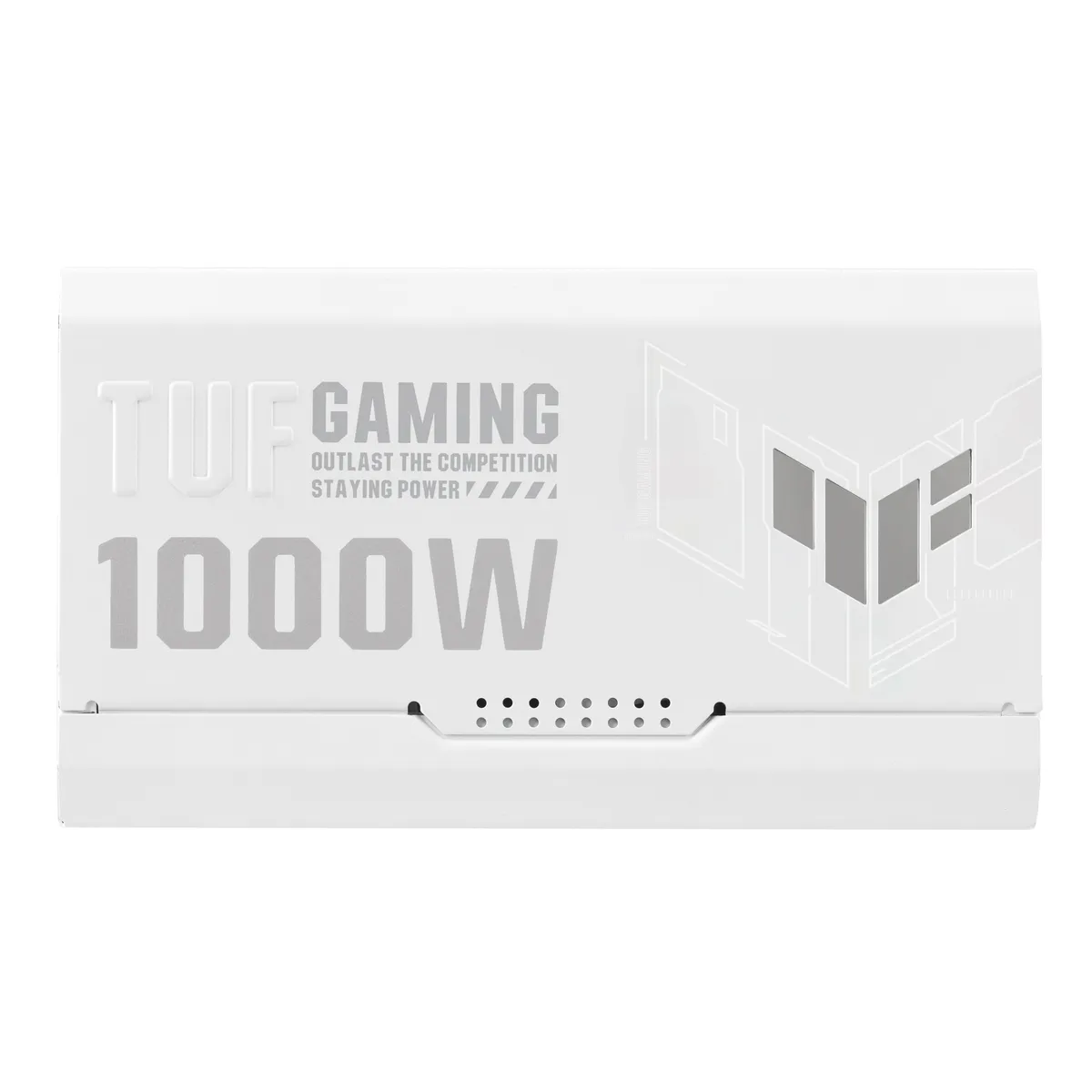Блок живлення Asus TUF-GAMING-1000G-WHITE PCIE5 1000W Gold (90YE00S5-B0NA00) - мініатюра 3