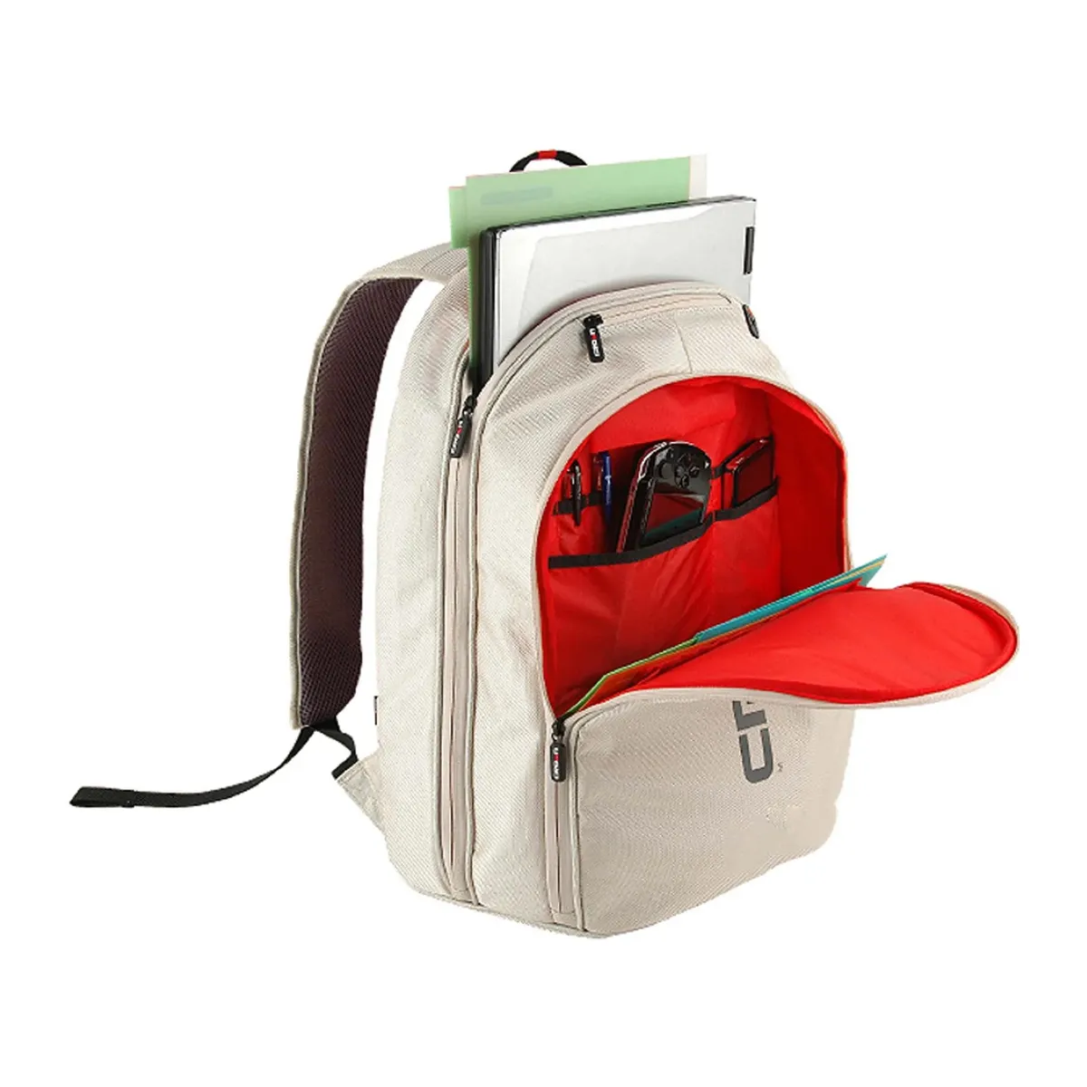 Рюкзак для ноутбука Crown Micro Vigorous 15.6" White (BPV215W) - мініатюра 2