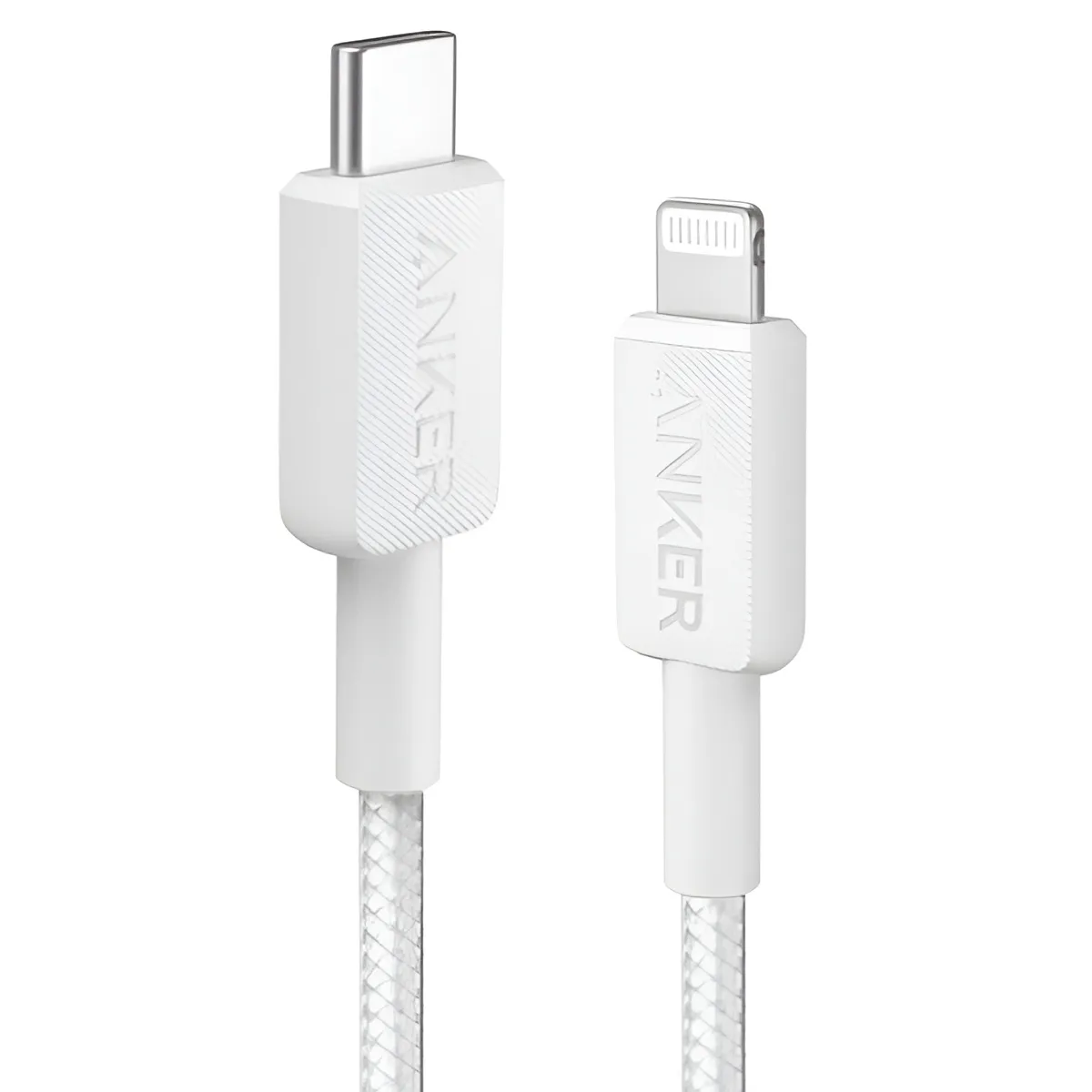 Кабель Anker 322 USB-C - Lightning, 0.9 м, White (A81B5H21/A81B5G21) - мініатюра 2