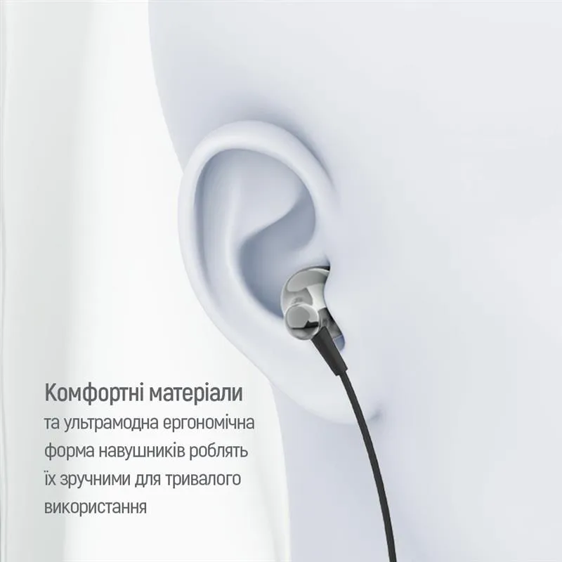 Гарнітура СolorWay Slim 3.5 mm Wired Earphone Blast 1 Black (CW-WD01BK) - мініатюра 9