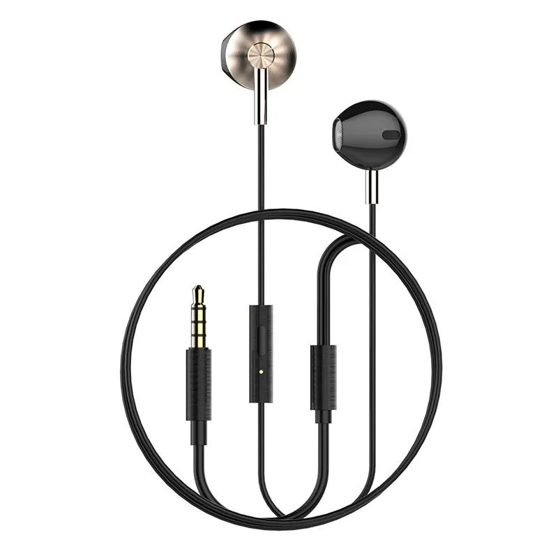 Гарнітура СolorWay Slim 3.5 mm Wired Earphone Blast 2 Black (CW-WD02BK) - зображення 1