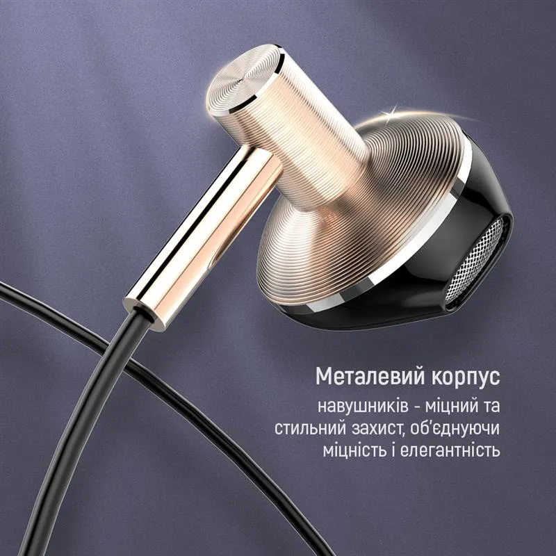 Гарнітура СolorWay Slim 3.5 mm Wired Earphone Blast 2 Black (CW-WD02BK) - мініатюра 15