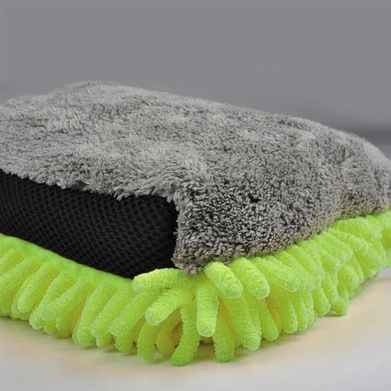 Рукавичка ColorWay з мікрофібри для миття та полірування автомобіля, двостороння (CW-2417) - мініатюра 13
