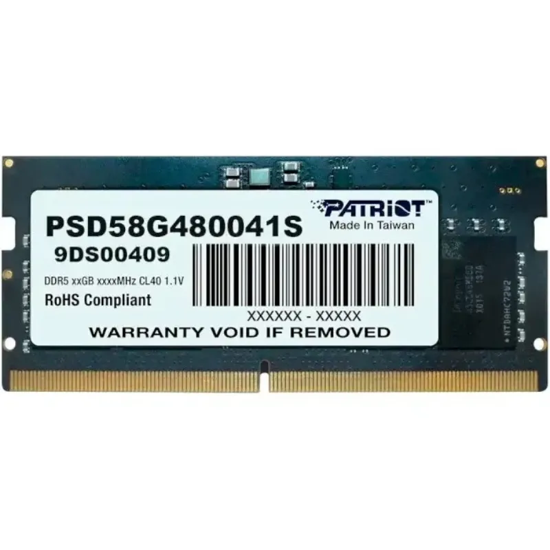 Модуль пам`яті SO-DIMM DDR5 8GB/4800 Patriot Signature Line (PSD58G480041S) - зображення 1