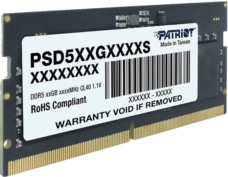 Модуль пам`яті SO-DIMM 16GB/5600 DDR5 Patriot Signature Line (PSD516G560081S) - зображення 1